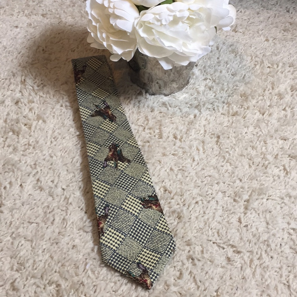 ❗️SALE❗️ Johnathan Lake Duck Silk Novelty Tie 🦆